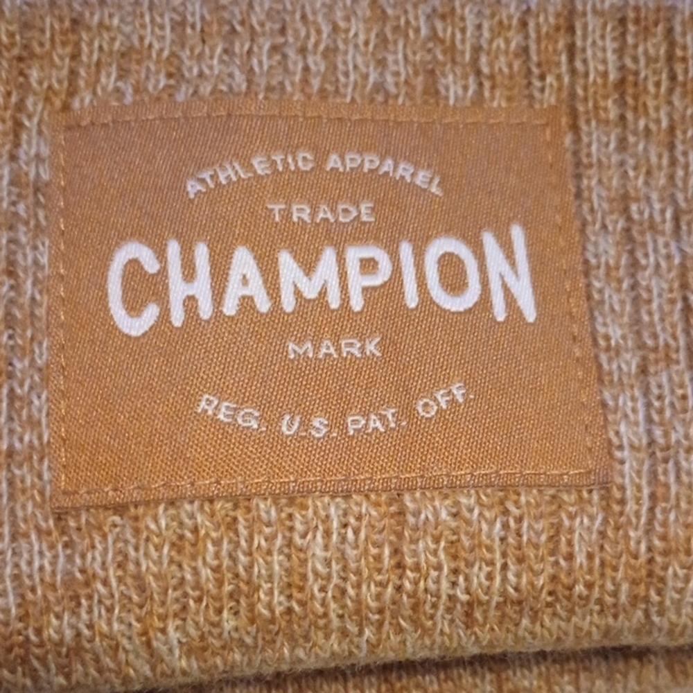Champion Men's Brown Beanie, NWT, OSFA,